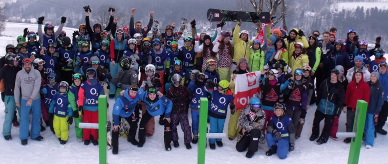 Snowboardcrossové závody na Dolní Moravě