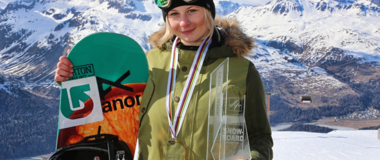 Kateřina Vojáčková vyhrále Evropský Pohár v Davosu