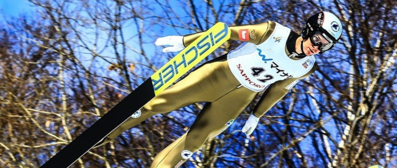 Trojice českých skokanů na bodech v Sapporu