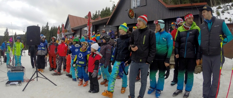 Skicross na Klínovci