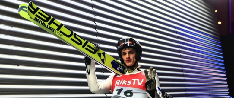 Skokan Kožíšek se ve Vikersundu blýskl osobním rekordem, dominoval Slovinec Prevc