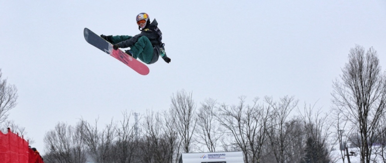 Šárka Pančochová v Big Airu těsně pod stupni vítězů. V Québeku skončila čtvrtá