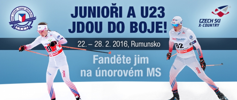 MS juniorů a sportovců do 23 let startuje v pondělí, běžců bude v Rumunsku 15
