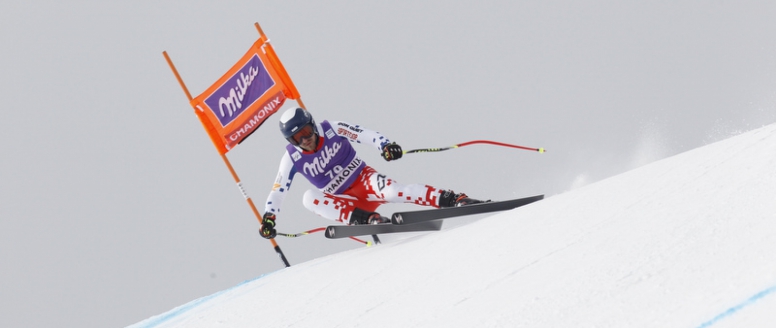 Kryštof Krýzl v alpské kombinaci SP v Chamonix bodoval