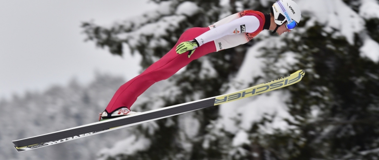 Smůla na MS juniorů: V úvodním závodu skončil sdruženář Tomáš Portyk v kotrmelcích