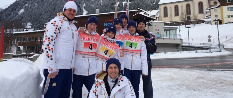 Další úspěch na MS juniorů: Štafeta sdruženářů skončila čtvrtá