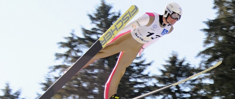 Miroslav Dvořák se stal v Harrachově mistrem České republiky v severské kombinaci