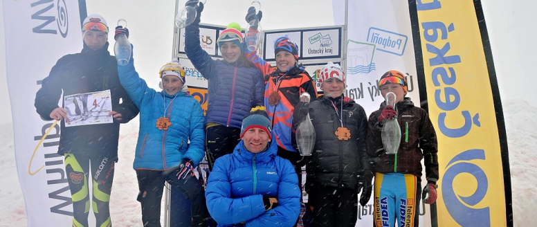 Supercross na Božím Daru: Lukáš Bauer předával pohár mladým talentům