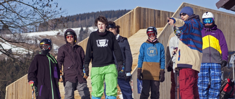 Slopestyle reprezentace pořádala svůj první oficiální freeski kemp
