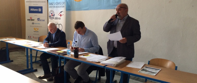 Proběhla valná hromada Úseku alpských disciplín