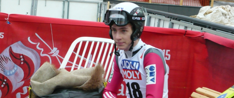 Skokan Polášek pátý na CoC v Kranji