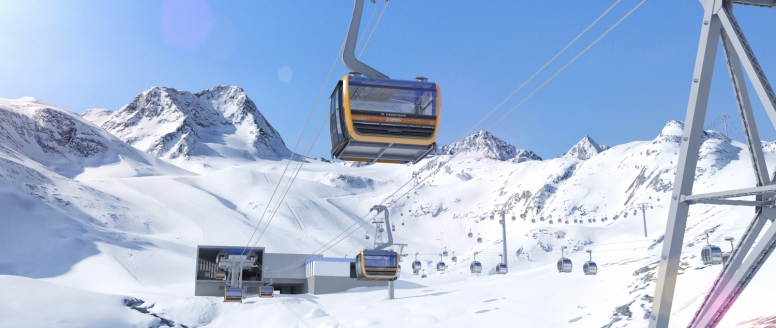 Stubai: Lyžařský ráj s novou revoluční lanovkou. Pro členy SLČR opět s exkluzivní slevou!