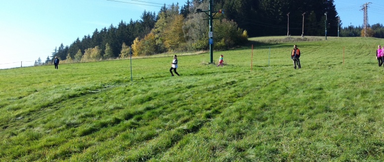 Běh do vrchu zařazený do Jihomoravského lyžařského poháru