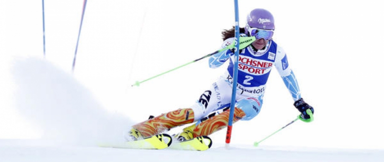 Šárka Strachová ve slalomu v Killingtonu na sedmém místě