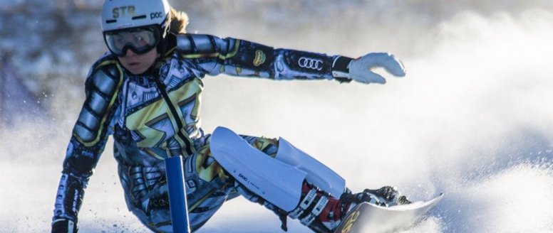 Stříbro na úvod! Ester Ledecká zahájila snowboardovou sezonu druhým místem v Carezze