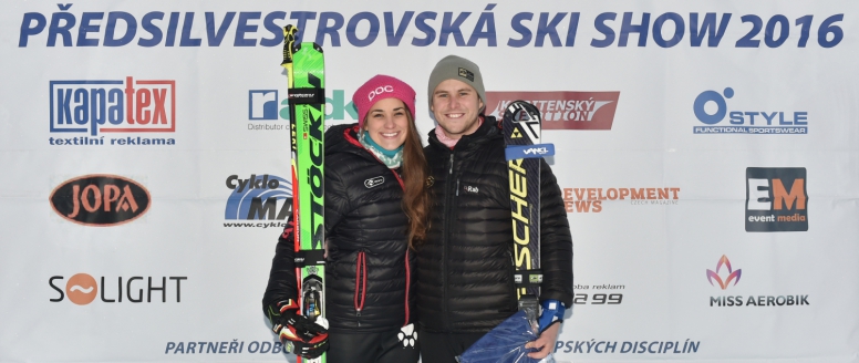 Předsilvestrovská show se podařila a zvítězili v ní Andrea Zemanová a Adam Zika