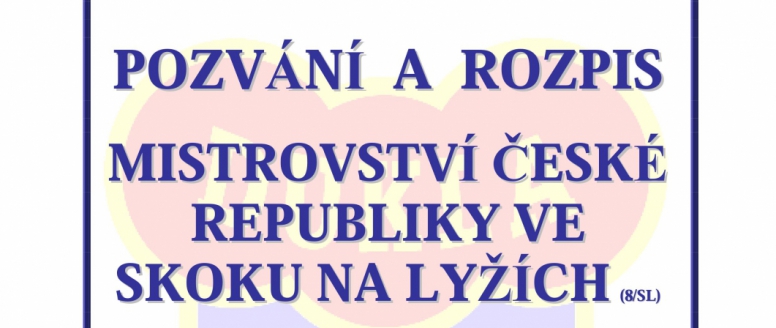 Pozvánka do Harrachova na Mistrovství České republiky ve skoku na lyžích 2017