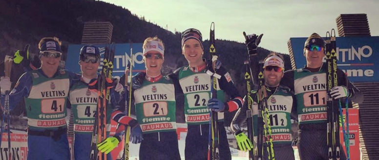 Skvělé probuzení sdruženářů: Ve sprintu dvojic ve Val di Fiemme Dvořák s Portykem na stříbrné příčce!