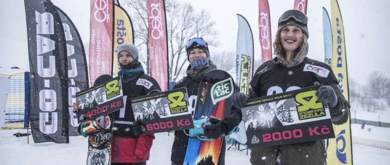 SNOWBOARD ZEZULA TOUR 2017 - DEŠTNÉ