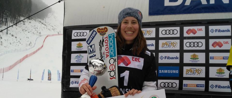 Další stupně vítězů! Eva Samková skončila ve sprintu v Bansku druhá