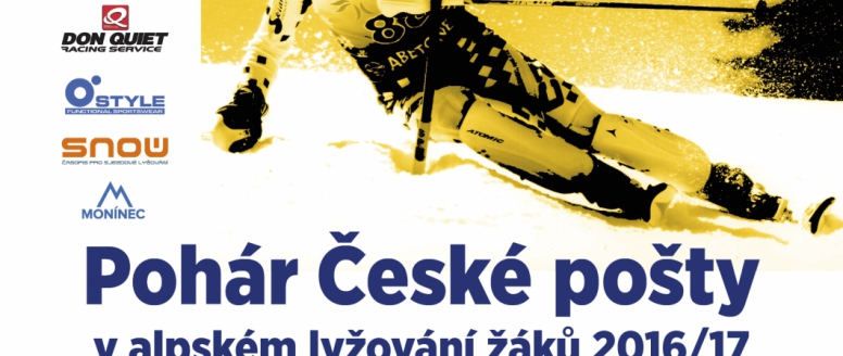 Další díl Poháru České pošty žáků se uskuteční na Bílé v Beskydech a v Koutech nad Desnou