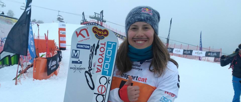 Eva Samková dojela v La Molině druhá. Vyšvihla se do čela Světového poháru