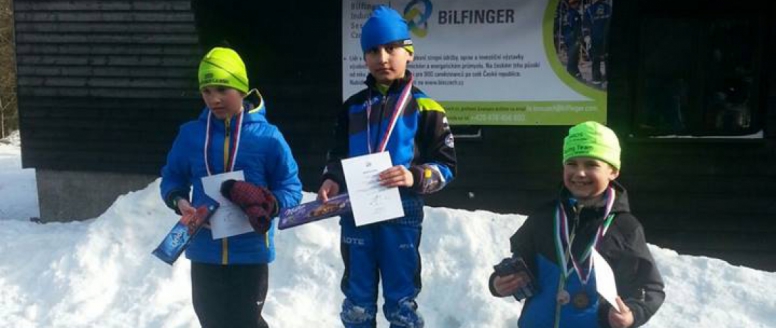 Krajský pohár žactva KSL Ústeckého kraje v běhu na lyžích zná své vítěze pro rok 2017