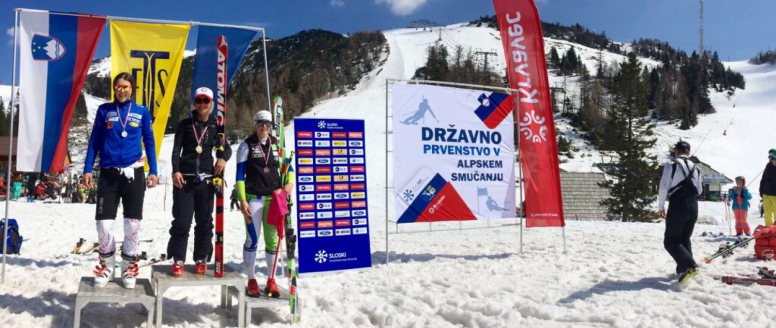 Mezinárodní mistryní Slovinska v super-G je Klicnarová a juniorské mistrovství vyhrála Pauláthová