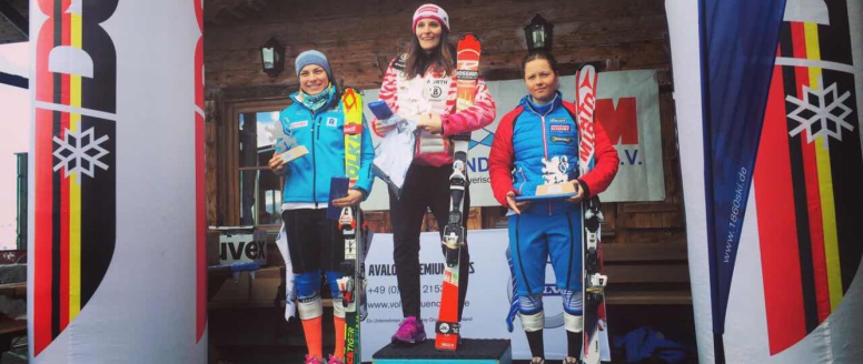 Slalomářka Martina Dubovská je vicemistryní Německa a body se jí podařilo ještě stlačit!