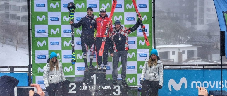 Ondřej Berndt senzačně vyhrál slalom Jihoamerického poháru, Ester Ledecká v obřím slalomu druhá