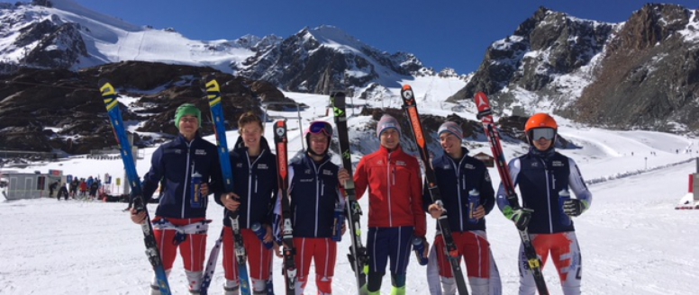 Ledovec Pitztal se v říjnu proměnil v centrum přípravy reprezentantů v alpském lyžování