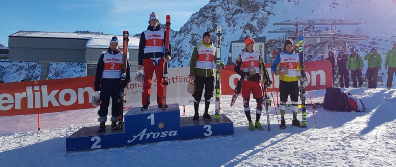 Výhra na závodech NJR v Arose přinesla Janu Zabystřanovi zlepšené body v obřím slalomu