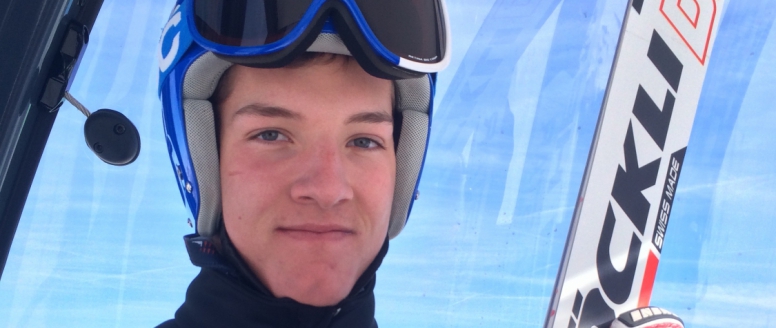 Juniorský reprezentant Tomáš Klinský si ve Val Gardeně výrazně zlepšil body v rychlostních disciplínách