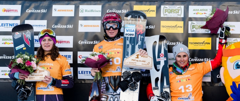 Skvělý úvod! Ledecká ovládla první závod Světového poháru snowboardistek