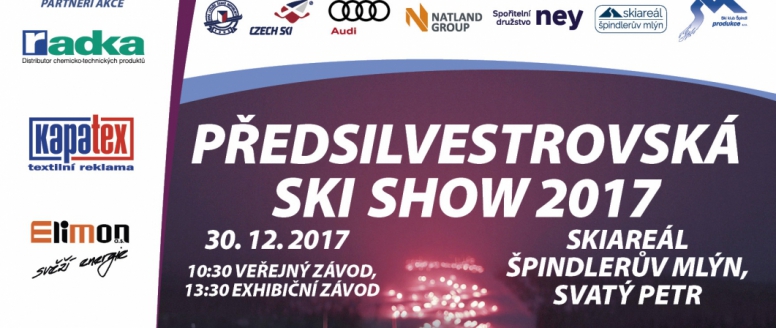 Pozvánka na tradiční Předsilvestrovskou ski show 30. prosince 2017