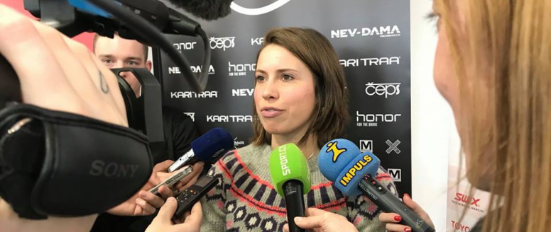 Eva Samková se po zranění ramene vrací k plnému tréninku