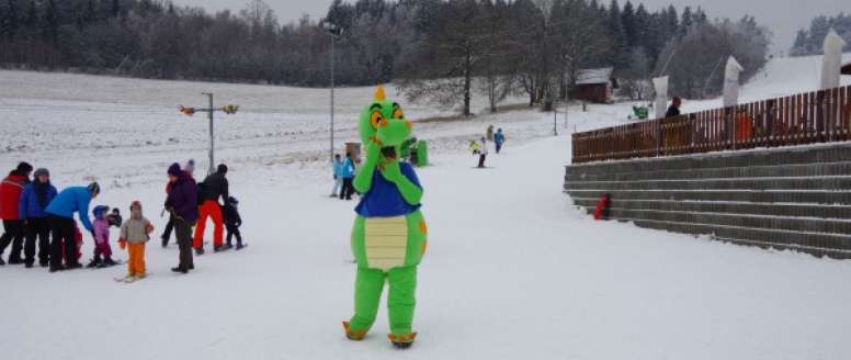 Jihomoravský lyžařský pohár závod Olešnice u Brna