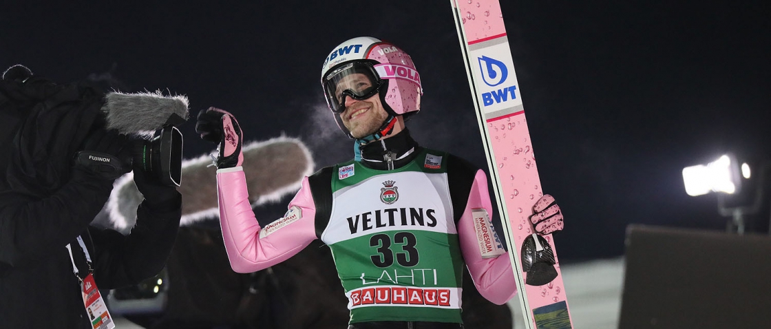 Tande panoval na Holmenkollenu, Koudelka skončil třetí od konce