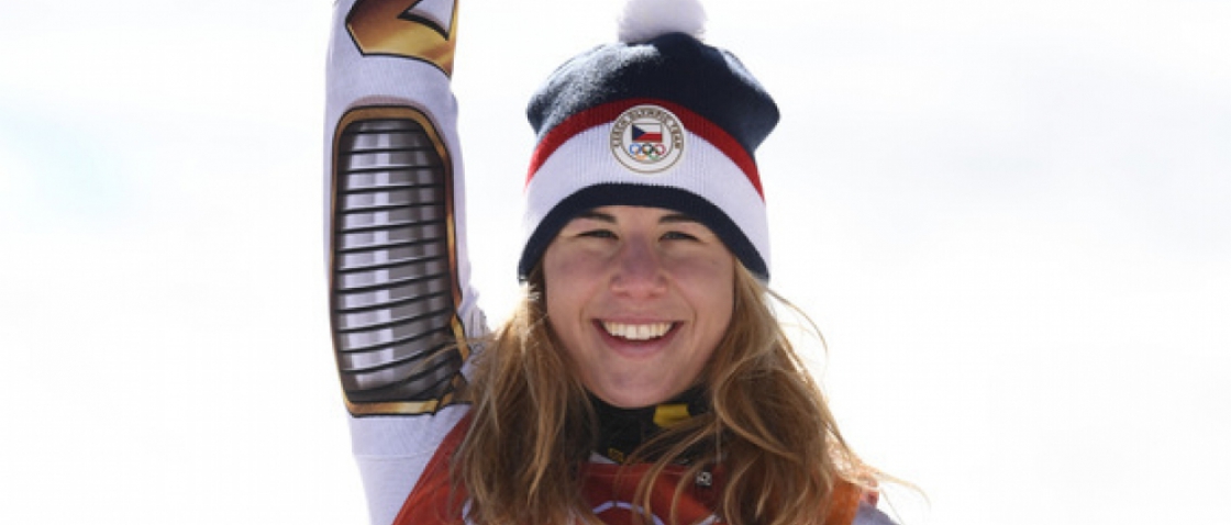 Ester Ledecká ve sjezdu finále Světového poháru na 11. místě