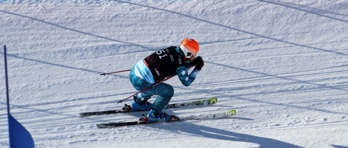 Skicrossař Karel Lank v elitní desítce. Na MSJ obsadil devátou příčku