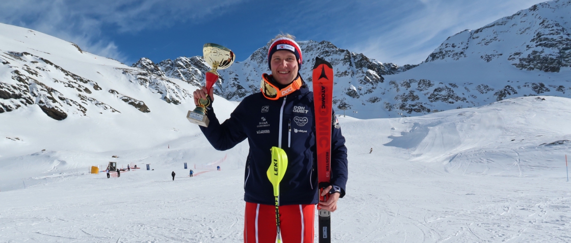 Ondřej Berndt ve slalomu opět zvítězil