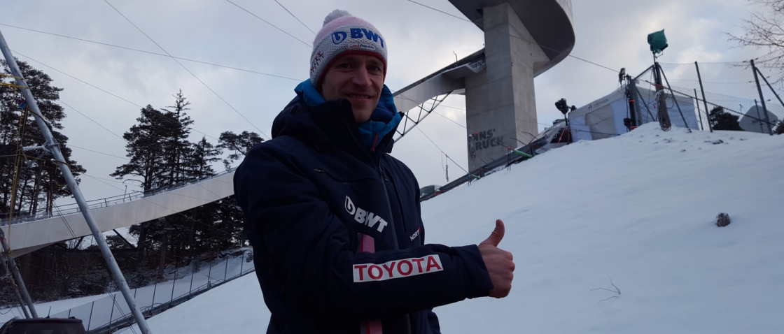 Krásné druhé místo! Romana Koudelku porazil v kvalifikaci v Innsbrucku jen Rjoju Kobajaši