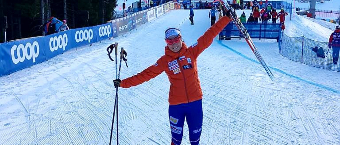 Klaebo s Östbergovou ovládli Tour de Ski, z Čechů nejlépe Razýmová na 23. místě