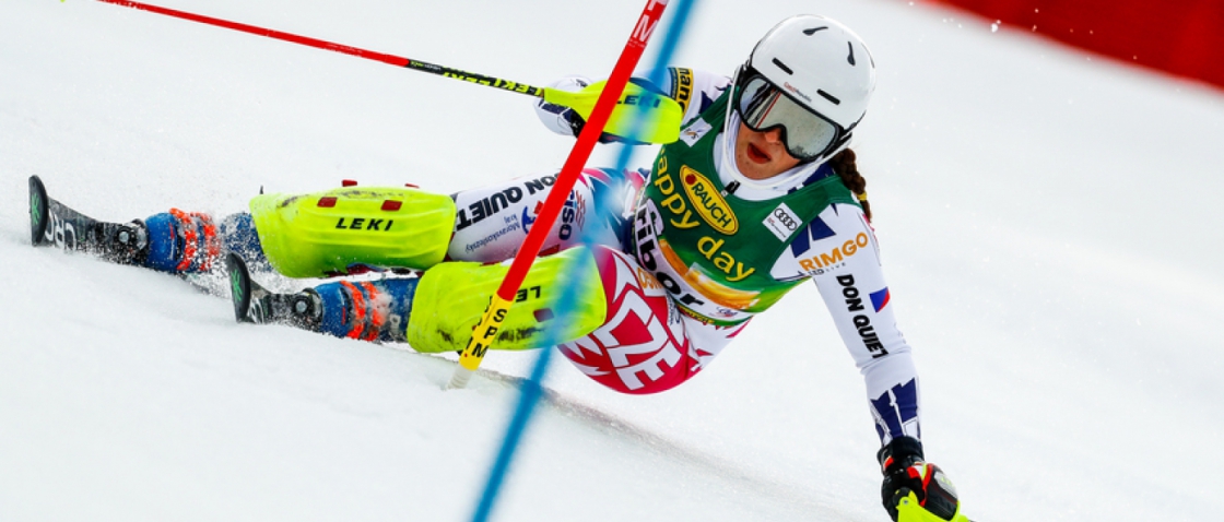 Gabriela Capová se dostala do čela Evropského poháru ve slalomu