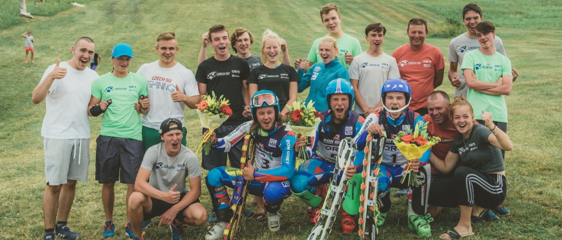 Juniorské mistrovství světa v travním lyžování: česká výprava získala 10 medailí