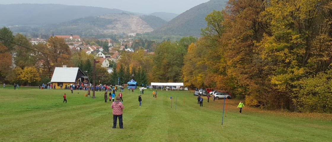 Suchý slalom ve skiareálu Klínek Předklášteří