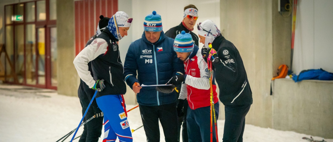 Kluci udělali velký pokrok, ale až zima nám to spočítá, říká o přípravě běžců na lyžích trenér Husák