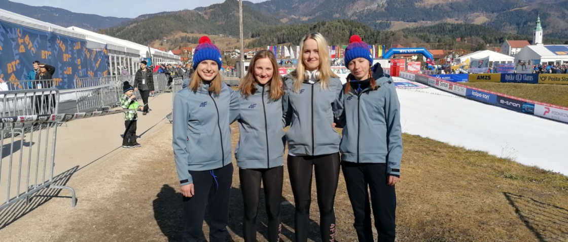 Týmový závod ve slovinském Ljubnu se ženám vydařil, díky skvělým výkonům braly překvapivé sedmé místo
