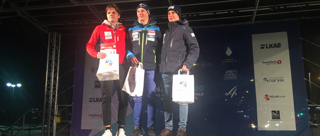 Úvodní sjezd a super-G na MSJ v Narviku vynesl Davidovi Kubešovi dvě pódia v kategorii U18.