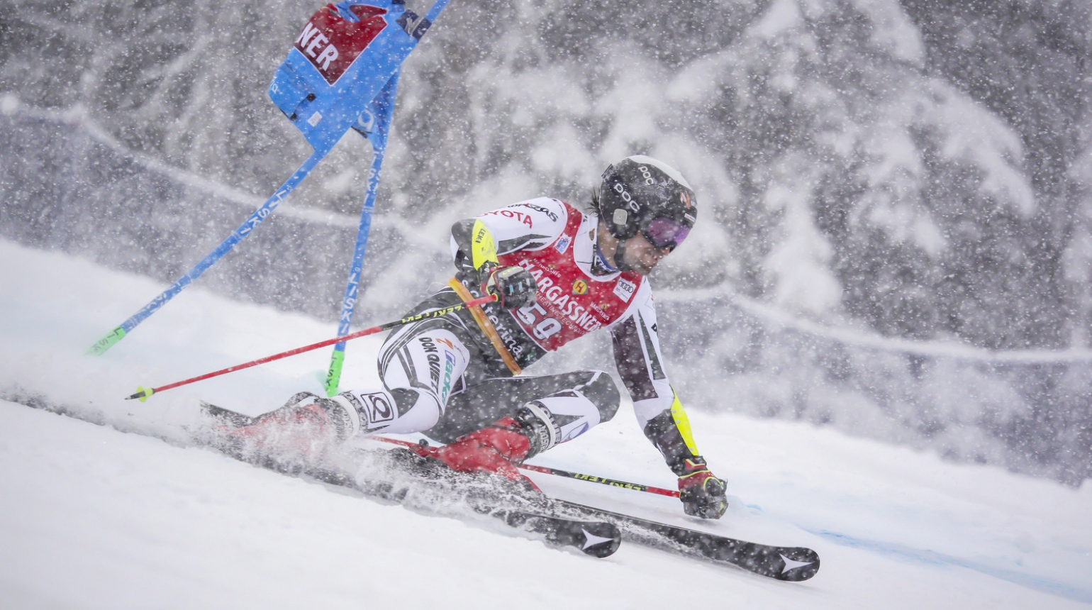 První obří slalom v Santa Caterině vyhrál Zubčić, Krýzlovi chybělo šestatřicet setin na postup